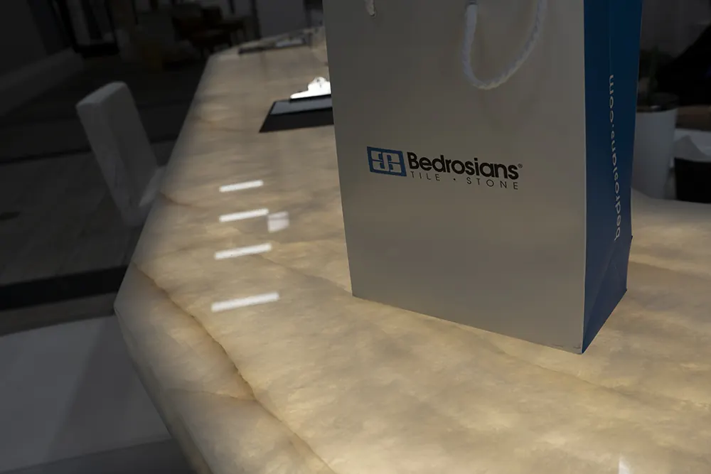 Bedrosians showroom signage