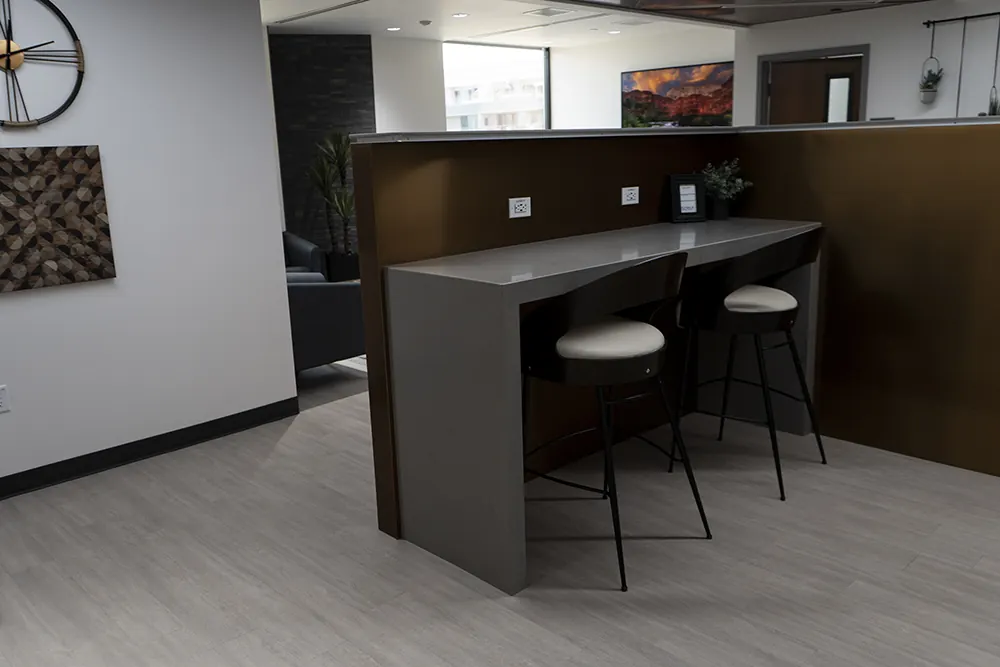 Commercial stone surface